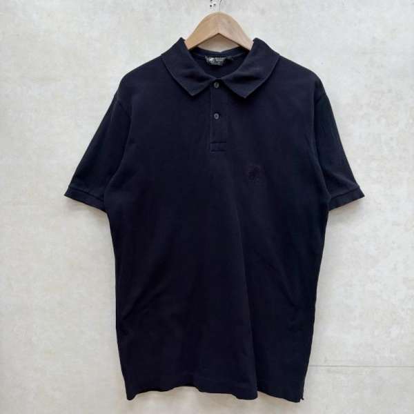 Hunting World ハンティングワールド 半袖 ポロシャツ Polo Shirt イタリア製 ワンポイント刺繍 鹿の子 ポロシャツ【USED】【古着】【中古】10083163