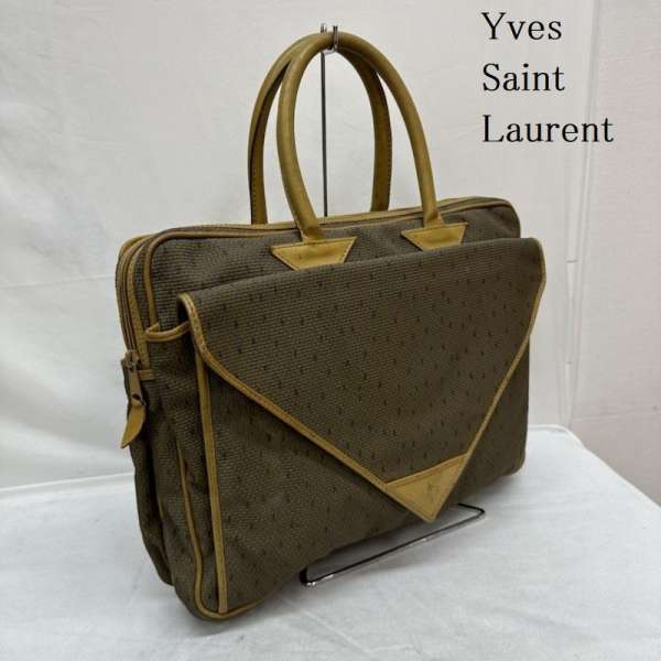 Yves Saint Laurent CT[ u[tP[XAނ΂ u[tP[XAނ΂ Briefcase Be[W u[t P[X nhobO rWlXobO YSLyUSEDzyÒzyÁz10084894
