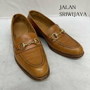 JALAN SRIWIJAYA W XE@ [t@[ [t@[ Loafers 98689 rbg[t@[ LEATHER SOLE UK3 1/2yUSEDzyÒzyÁz10085138