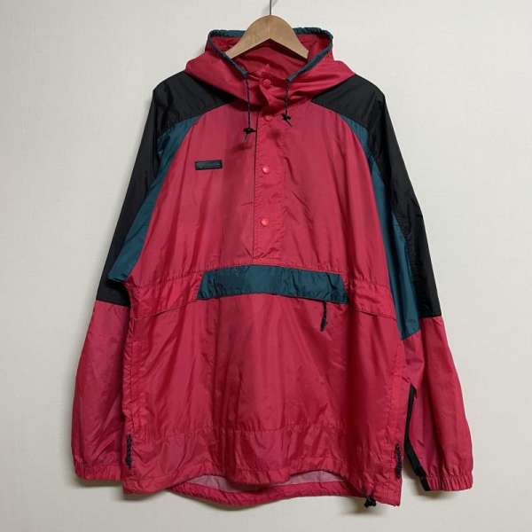 コロンビア Columbia ナイロン 配色 アノラックパーカー KM3120 S5 M【USED】【古着】【中古】10087427