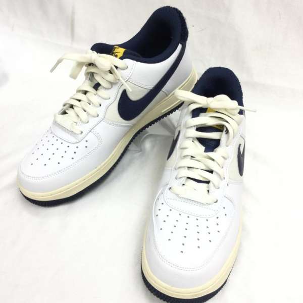 NIKE iCL Xj[J[ Xj[J[ Sneakers AIR FORCE 1 '07 LV8 WHITE-MIDNIGHT NAVY-SAIL WHITE DO5220141yUSEDzyÒzyÁz10089359