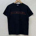 DIESEL ディーゼル 半袖 Tシャツ T Shirt ロゴ プリント クルーネック【USED】【古着】【中古】10092182