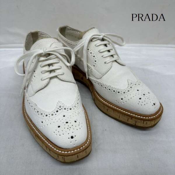 PRADA v_ Xj[J[ Xj[J[ Sneakers ECO`bv  XG[h V[Y 35yUSEDzyÒzyÁz10092966