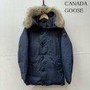 CANADA GOOSE カナダグース ダウンジャケット ジャケット 上着 Jacket EDIFICE 別注 CRESTON クレストン ファー ダウン ジャケット 3481JMB R【USED】【古着】【中古】10093499