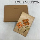 LOUIS VUITTON ルイヴィトン ファッション小物 ファッション小物 M92259 バレッタ フルール ヴェルニ ヘアピン3 本セット 花モチーフ【USED】【古着】【中古】10094151