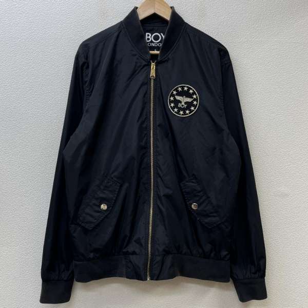 BOY LONDON ボーイロンドン ジャンパー ブルゾン ジャケット 上着 Jacket ロゴ ワッペン プリント ナイロン バーシティ【USED】【古着】【中古】10094198