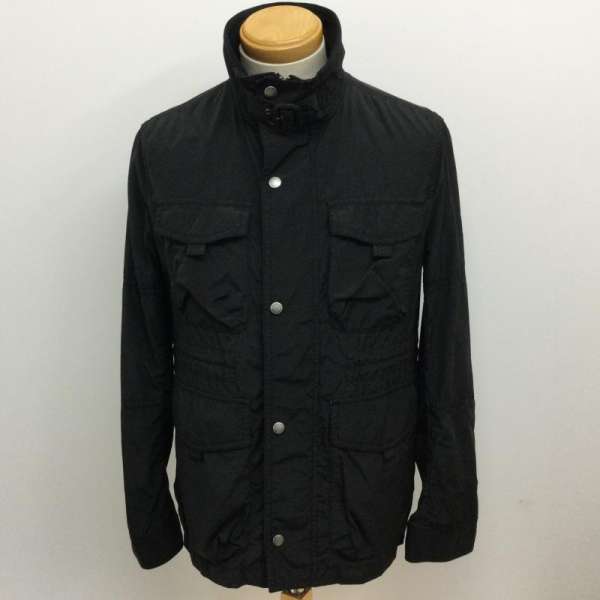 BURBERRY BLACK LABEL バーバリーブラックレーベル ジャンパー、ブルゾン ジャケット、上着 Jacket D1F05-104-09 ワッシャー加工風 ナイロンジャケット ウエスト調整可 ライトアウター 623【USED】【古着】【中古】10094981