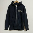 KNACKERED ナッカード 長袖 パーカー Hooded Sweatshirt, Hoodie KNACKERED CLASSIC FIT バックプリント 裏起毛 ロングスリーブ フルジップパーカー【USED】【古着】【中古】10095361