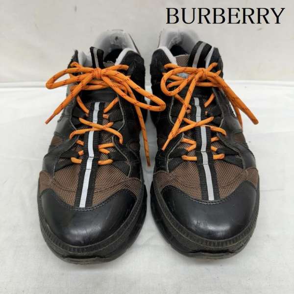 BURBERRY o[o[ Xj[J[ Xj[J[ Sneakers Nylon and Nubuck Union  jI Xj[J[ 40yUSEDzyÒzyÁz10095379