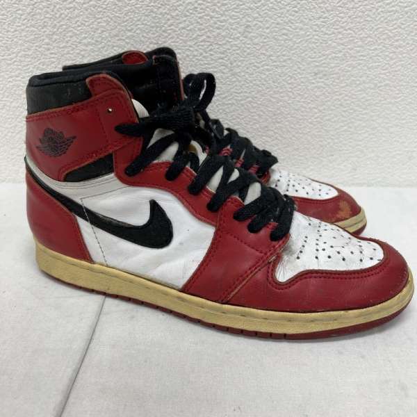 NIKE ナイキ スニーカー スニーカー Sneakers 観賞用 AIR JORDAN 1 エアジョーダン1 94年復刻 シカゴ 130207-101【USED】【古着】【中古】10096098