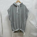 USED 古着 半袖 パーカー Hooded Sweatshirt, Hoodie COGTHEBIGSMOKE / コグザビッグスモーク 2023ss FALLON HOODY 6101-348-602-1 フレンチスリーブ パーカー【USED】【古着】【中古】10096208