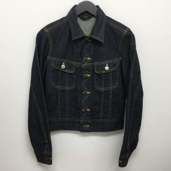 Lee リー ジャンパー、ブルゾン ジャケット、上着 Jacket 1411 RIDERS JACKET ビンテージ復刻 三角タグ デニムジャケット【USED】【古着】【中古】10097154