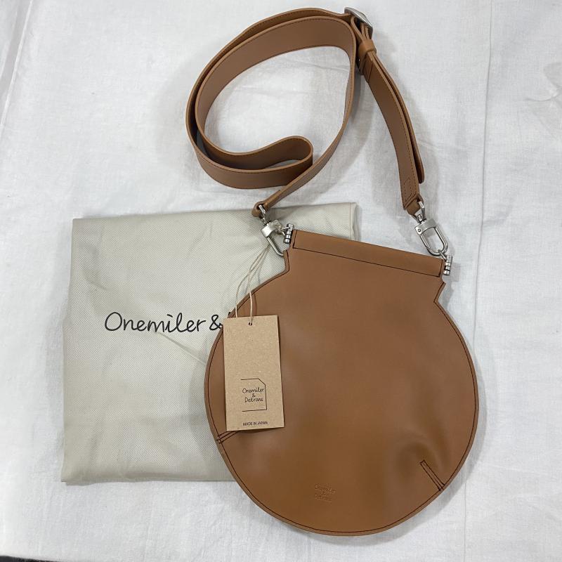 U[ U[ V_[obO V_[obO Shoulder Bag onemiler &amp; detrans/Round Sacoche/Cognac/kv/{yUSEDzyÒzyÁz10098043