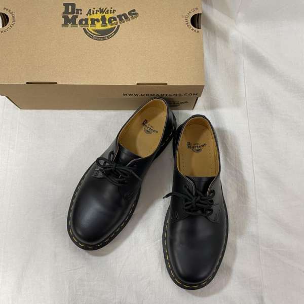 Dr.Martens ɥޡ ׷ ׷ Leather Shoes CORE 1461 3EYE SHOE/3ۡ륷塼/BLACK/UK7/26cmUSEDۡڸۡš10098267