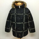 Supreme シュプリーム フライトジャケット ジャケット 上着 Jacket 18AW Logo Tape N-3B Parka ロゴテープ N-3B パーカー フライトジャケット フードファー脱着式【USED】【古着】【中古】10098411