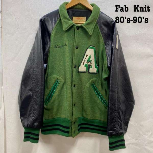 VINTAGE ơ ѡ֥륾 㥱åȡ Jacket Fab Knit 80's90s  ɥ㥱å USA åڥ ˡ ɽ ơUSEDۡڸۡš10098508