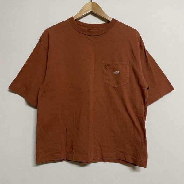 THE NORTH FACE PURPLE LABEL ザ ノースフェイス パープルレーベル 半袖 Tシャツ T Shirt THE NORTH FACE PURPLE LABEL ワンポイント刺繍ロゴ 7オンス H/SポケットTシャツ NT3962N【USED】【古着】【中古】10098725