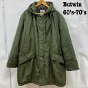 BUTWIN バトウィン コート一般 コート Coat BUTWIN 60's～70's モッズコート ミリタリージャケット TALON アルミジップ vintage ヴィンテージ 4410098945