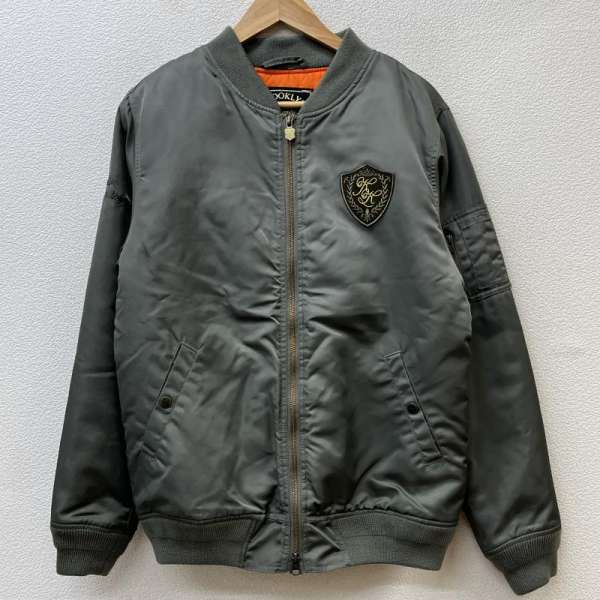 KARL KANI カールカナイ ジャンパー ブルゾン ジャケット 上着 Jacket BROOKLYN 63K1604 ロゴ ワッペン 中綿 ナイロン MA-1 ミリタリー フライト【USED】【古着】【中古】10099709