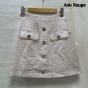 ANKROUGE アンクルージュ ミニスカート スカート Skirt Mini Skirt, Short Skirt アンクルージュ Ank Rouge スカート パールフラップ ..