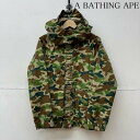 A BATHING APE AxCVOGCv Wp[Au] WPbgA㒅 Jacket PUZZLE CAMO SKI JACKET pY J XL[ }Ee WPbg Xm{yUSEDzyÒzyÁz10099975