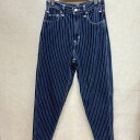 Levi's RED リーバイスレッド デニム、ジーンズ パンツ Pants, Trousers Denim Pants, Jeans ピンストライプ柄 ワーク デニム テーパード10100500