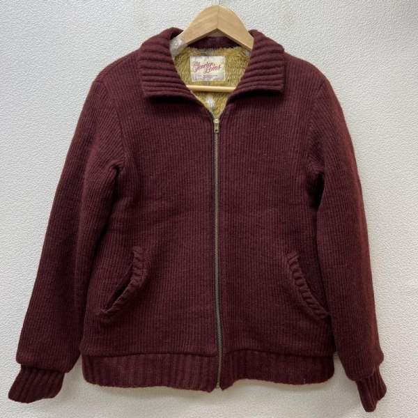 TENDERLOIN テンダーロイン 長袖 ニット セーター Knit, Sweater 13AW ウール ニット ジップジャケット T-KNIT JKT F フォックス アニマル【USED】【古着】【中古】10100605