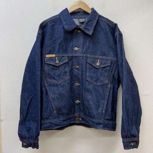 USED 古着 ジャンパー、ブルゾン ジャケット、上着 Jacket PRISON BLUES 650 プリズンブルース デニムジャケット Denim Western Jacket アメリカ製【USED】【古着】【中古】10100620