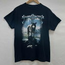 USED 古着 半袖 Tシャツ T Shirt SONATA ARCTICA ソナタアークティカ 2016 北欧ツアー バンドTシャツ バンT BLK パワーメタル【USED】【古着】【中古】10100808