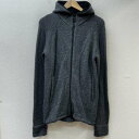 BURBERRY BLACK LABEL バーバリーブラックレーベル 長袖 パーカー Hooded Sweatshirt, Hoodie BMT42-309-06 羊毛 ウール ジップアップ ニット【USED】【古着】【中古】10100873