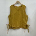 USED古着 Toironier GARDEN 21AW Lounge Vest ラウンジ ベスト プルオーバー サイドリボン 2130008 FREE【USE...
