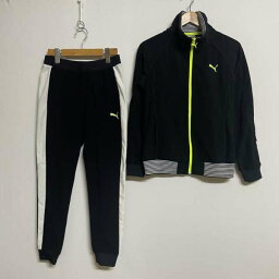 PUMA プーマ セットアップ セットアップ Set Up, Ensemble PUMA ハイネックトラックジャケット パンツ セットアップ トレーニングウェア 514767【USED】【古着】【中古】10100983