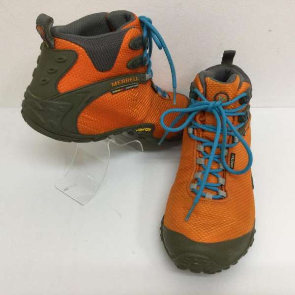 MERRELL メレル アウトドアシューズ アウトドアシューズ Hiking Boots, Mountain Climbing Shoes 946882 CHAMELON 2 STORM MID GORE-TEX トレッキングシューズ ビブラムソール【USED】【古着】【中古】10101004