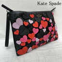 Kate Spade ケイトスペード クラッチバッグ、パーティバッグ クラッチバッグ、パーティバッグ Clutch Bag, Party Bag ハート レザー クラッチ バッグ【USED】【古着】【中古】10101941