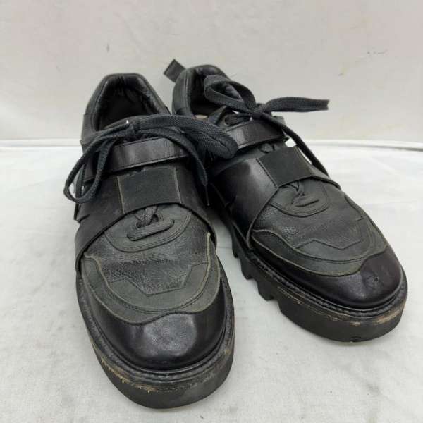 USED 古着 スニーカー スニーカー Sneakers nir ニル refresh デザイン レザー シューズ 厚底 スニーカー【USED】【古着】【中古】10102019