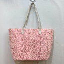 BABYPINKHOUSE ベビーピンクハウス トートバッグ トートバッグ Tote Bag PINK HOUSE ピンクハウス トートバッグ ハンドバッグ ピンクレーズ ポーチ付き【USED】【古着】【中古】10102146