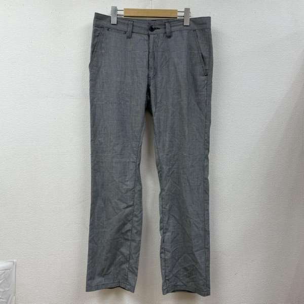 クラクト テーパード パンツ ストレート ジップフライ ボタン 千鳥格子 スーツ 36【USED】【古着】【中古】10102213