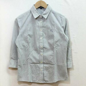 Burberry London СХ꡼ɥ ʬµ ġ֥饦 Shirt, Blouse ɏ ȥ饤 ΥХå B1M02 319 07USEDۡڸۡš10102319