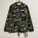 BURTON バートン ジャケット ブレザー ジャケット 上着 Jacket BURTON M JPN COACHES JKT 20730 裏ボア コーチジャケット SEERSUCKER CAMO【USED】【古着】【中古】10102346