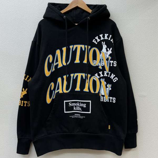 FR2 եġ Ĺµ ѡ Hooded Sweatshirt, Hoodie FRC1170 CAUTION å  ץ ץ륪С աǥ åȡUSEDۡڸۡš10102686