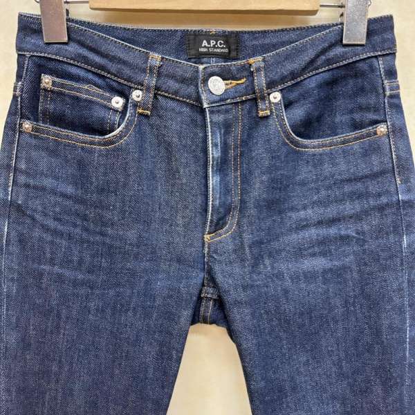 アーペーセー ハイスタンダード スリム テーパード ストレッチ デニム -【USED】【古着】【中古】10102713