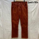 Levi s リーバイス ワークパンツ ペインターパンツ パンツ Pants Trousers Work Pants Cargo Pants Painter s Pants Levi s 519-1584 Corduroy Pants コーデュロイ カラーパンツ 70 s 1977年製…