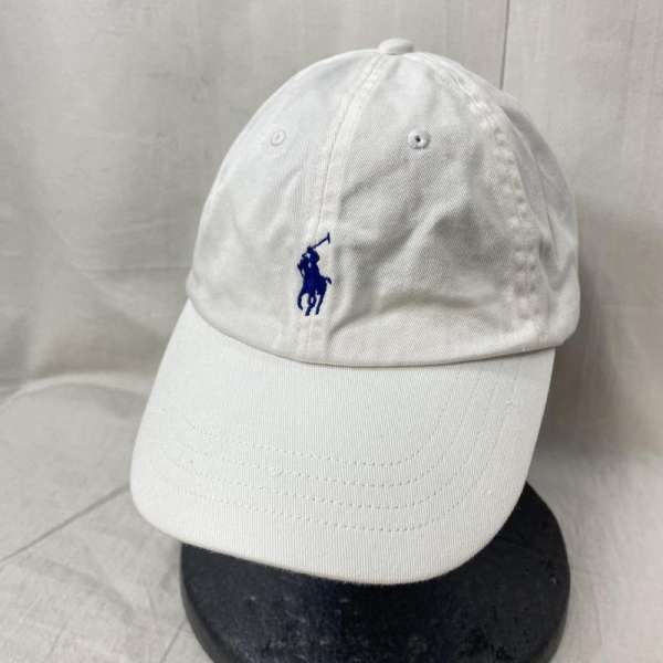 POLO RALPH LAUREN |t[ Lbv Xq Cap 6panel COTTON LOGO CAP hJS zCg~u[ USED  Ò   10103376