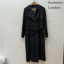 Burberry London バーバリーロンドン トレンチコート コート Coat トレンチ コート ウールライナー ベルト付き 裏地 ノバチェック FD226-031-09【USED】【古着】【中古】10103474