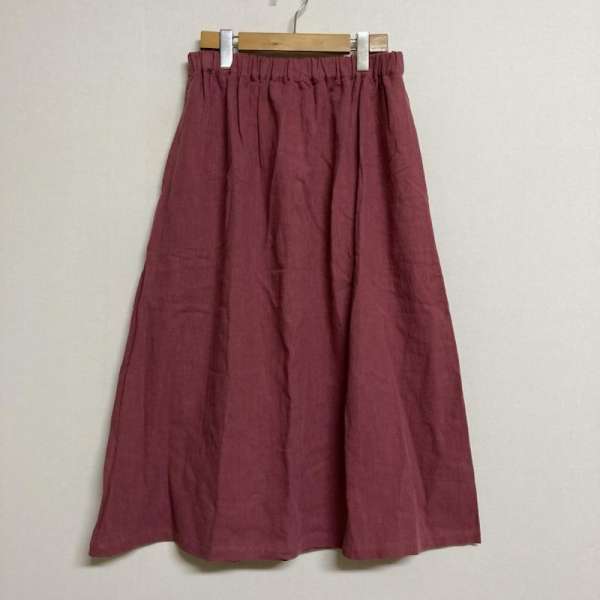 OHANA オハナ ロングスカート スカート Skirt Long Skirt OHANA リネン イージーフレアスカート F-26107282【USED】【古着】【中古】10..