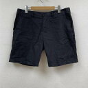 Burberry London バーバリーロンドン ショートパンツ パンツ Pants, Trousers Short Pants, Shorts ハーフ ショート パンツ ショーツ ジップフライ ボタン ロゴ 刻印 4011807【USED】【古着】【中古】10103677