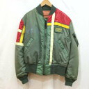 AVIREX ABbNX tCgWPbg WPbgA㒅 Jacket DECK CREW MA-1 WPbg USAyUSEDzyÒzyÁz10104091