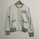 The Flat Head ザ・フラットヘッド 長袖 トレーナー Sweat, Sweatshirt ロゴ バックプリント 裏起毛 ジップアップスウェット【USED】【古着】【中古】10104219