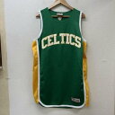 マジェスティック NBA CELTICS ボストン セルティックス ラリー バード ゲームシャツ ユニフォーム -【USED】【古着】【中古】10104503