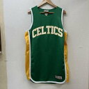 MAJESTIC マジェスティック タンクトップ タンクトップ Tank Top NBA CELTICS ボストン セルティックス ラリー バード ゲームシャツ ユニフォーム【USED】【古着】【中古】10104503